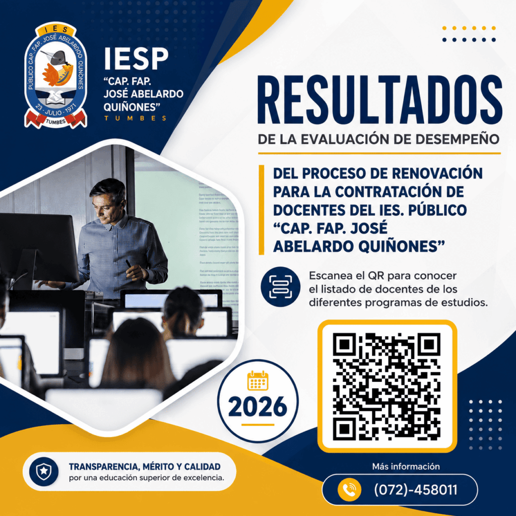 Resultados de la evaluación de desempeño docente 2026